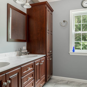 Great Room and Master Bedroom Addition with Sliding Barn Door and Oak Hardwood