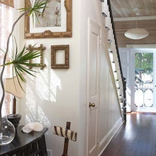 closet under staircase