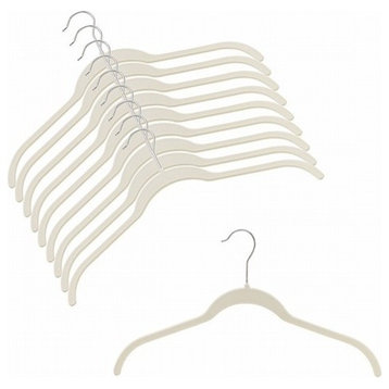 Slim-Line Linen Shirt Hanger, Set of 20