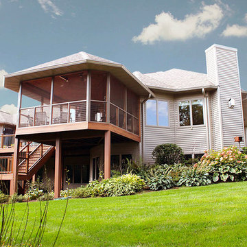 Octagonal Screen Porch