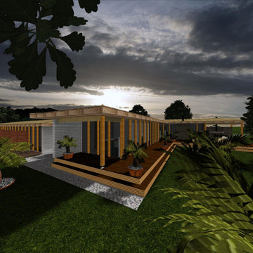 PASSIVES SOLARHAUS MODELL 001