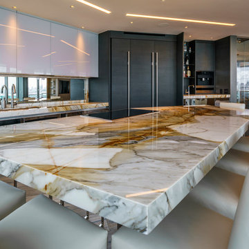 Miami, FL - Alexander C&D - Murano Portofino - Contemporary Kitchen
