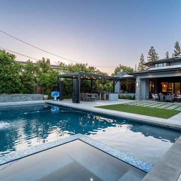 Los Altos Contemporary Prairie Custom Home