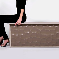 Textured Benches - For Seating and Storage - Accent And Storage Benches