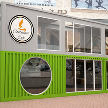Converted Shipping Container Cafe