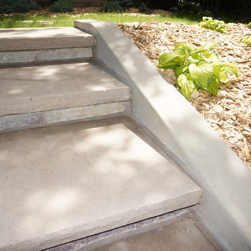 Old-fashioned Landscape Stairway