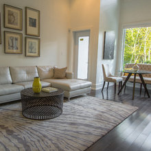 condo, living room dining combo table
