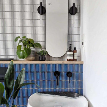 Elegantly Tiled Bathroom