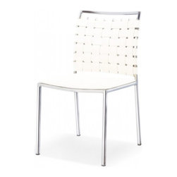 Abelle White Chair - Dining Chairs