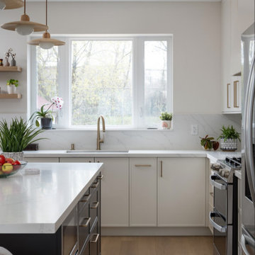 Modern Farmhouse Style Bungalow Top-Up Addition