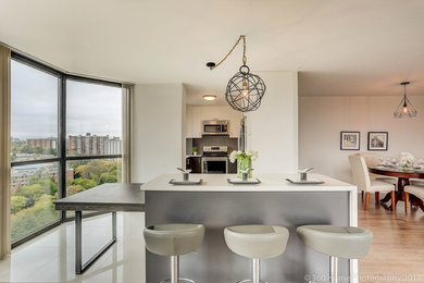 Trendy kitchen photo in Toronto