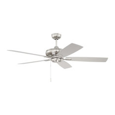 Craftmade Fortitude 52" Ceiling Fan with Blades FOR52BNK5 - Polished Nickel