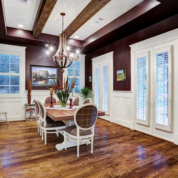 French Country in Garden Oaks - Closed Dining Room