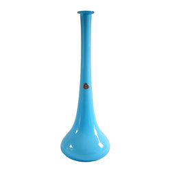 EMPOLI ITALIAN BOTTLE IN BLUE - Vases