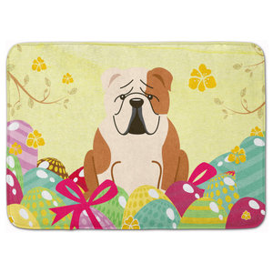 KESS InHouse AlyZen Moonshadow VILLI Teal Purple Memory Foam Bath Mat 17 x 24