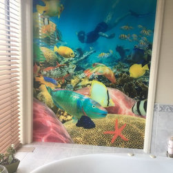 Bathroom Printed Splashbacks - Home Improvement