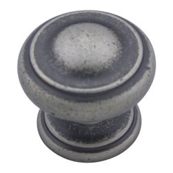 Cosmas - Cosmas 3317 Cabinet Knob, Set of 10, Weathered Nickel - Cabinet And Drawer Knobs
