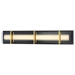 George Kovacs - Midnight Gold LED Bath, Sand Coal and Honey Gold - Stylish and bold. Make an illuminating statement with this fixture. An ideal lighting fixture for your home.