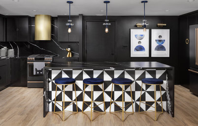 Kitchen of the Week: Bold Black Style With Nods to ‘Star Wars’