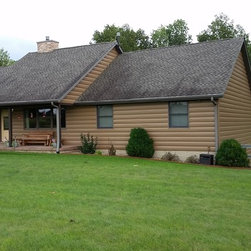 TruLog Install in Lacon, IL - Siding And Stone Veneer