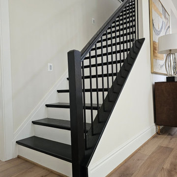 Project #130 | Curved Staircase with Wraparound Balcony