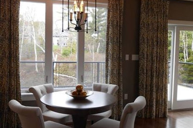 Example of a classic dining room design in Other