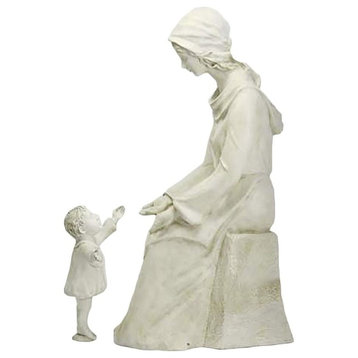 Seated Mary And Baby 57, Religious Jesus