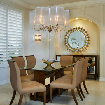 Dining Room Ideas- Polywood Shutters- Interior Shutters
