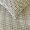Grey Velvet Full 68"x18" Bed Runner With Pillow Cover, Beaded - The Brick Effect