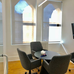 Manual Solar Office Shades - Roller Shades