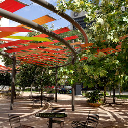 Main Plaza, San Antonio - Awnings