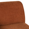 Lilou Terracotta Fabric Modular Sofa Corner