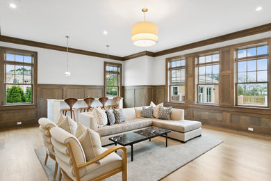Inspiration for a living room remodel in Philadelphia