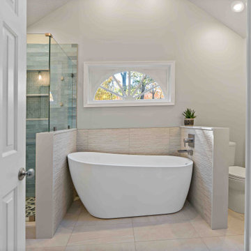 Contemporary Updates Transform Sterling Bathrooms