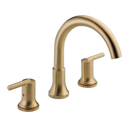 Delta Trinsic&reg; 3-hole Roman Tub Trim - Bathtub Faucets