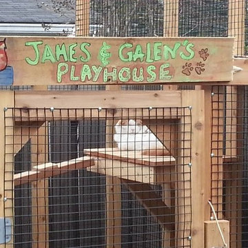 Cedar Cat Enclosure