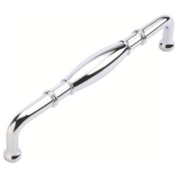 Belwith Hickory 128mm Williamsburg Chrome Cabinet Pull P3052-CH Hardware