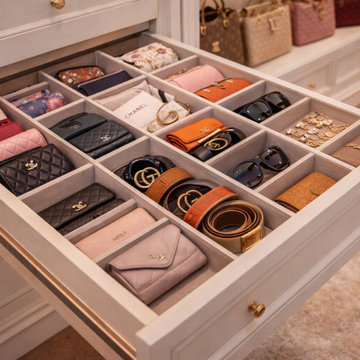 Custom Accessory Drawer for Wallets, Belts and Sunglasses