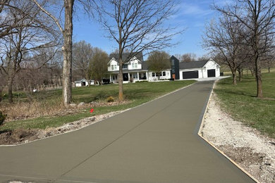 This is an example of a landscaping in Omaha.