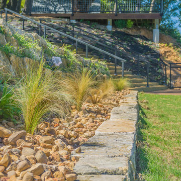 The Grove Round Rock Deck (TimberTech)