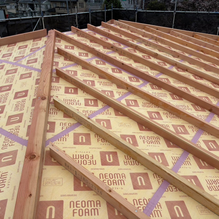 上尾の屋根断熱