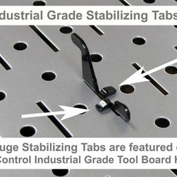 Wall Control Metal Pegboard Hook Stabilizing Tabs - Wall Hooks