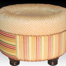 TrueBee&reg; Design - TrueBee&reg; Design CROWN Storage Ottoman - Footstools And Ottomans