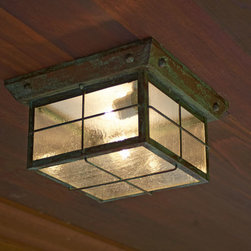 Close up of Exterior Porch Light - Outdoor Products