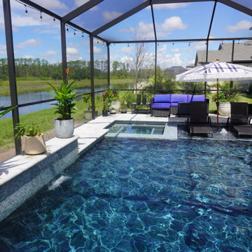 Limited Space Pool Construction