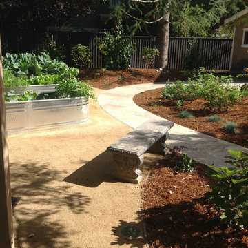 Steel planter boxes