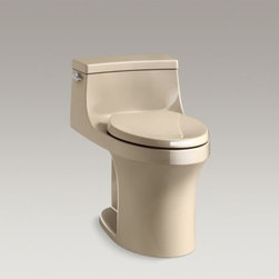 KOHLER - KOHLER San Souci(TM) Comfort Height(R) one-piece compact elongated 1.28 gpf toil - Toilets