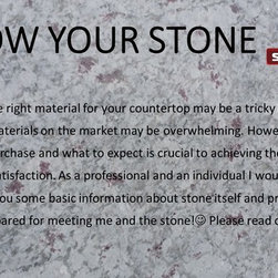 KNOW YOUR STONE - Products