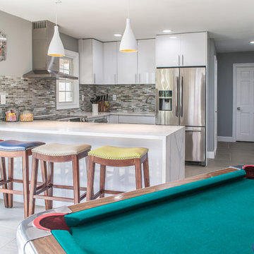 Second floor kitchen remodel