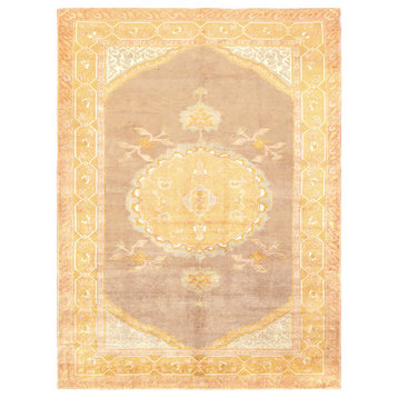 Pasargad Turkish Collection Hand-Knotted Lamb's Wool Area Rug- 9' 4" X 12' 8"